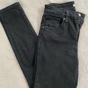 Levi’s 721 high rise skinny jeans - black